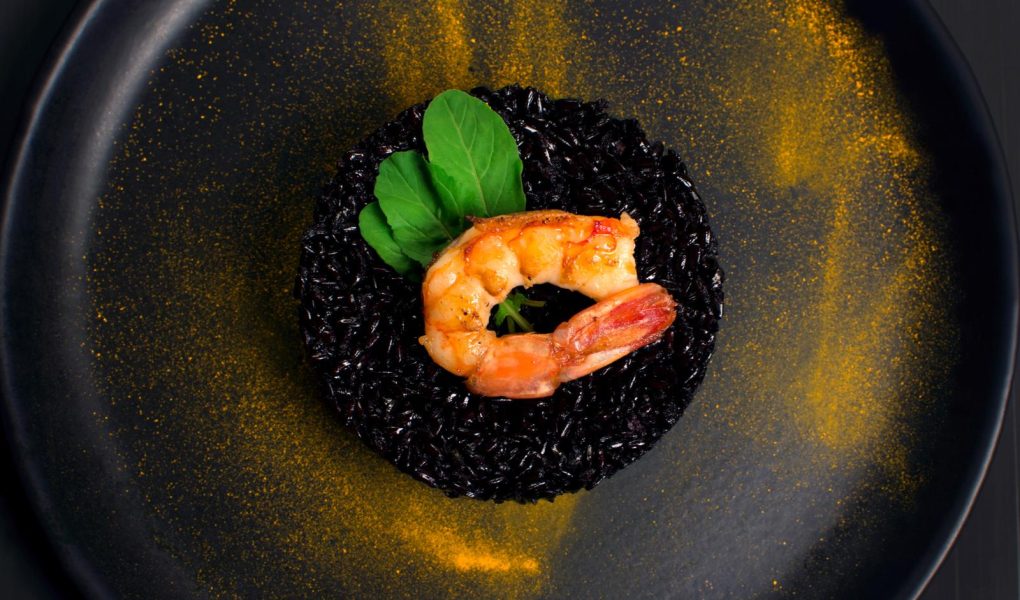 Risotto alla crema di scampi