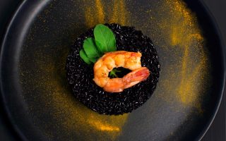 Risotto alla crema di scampi