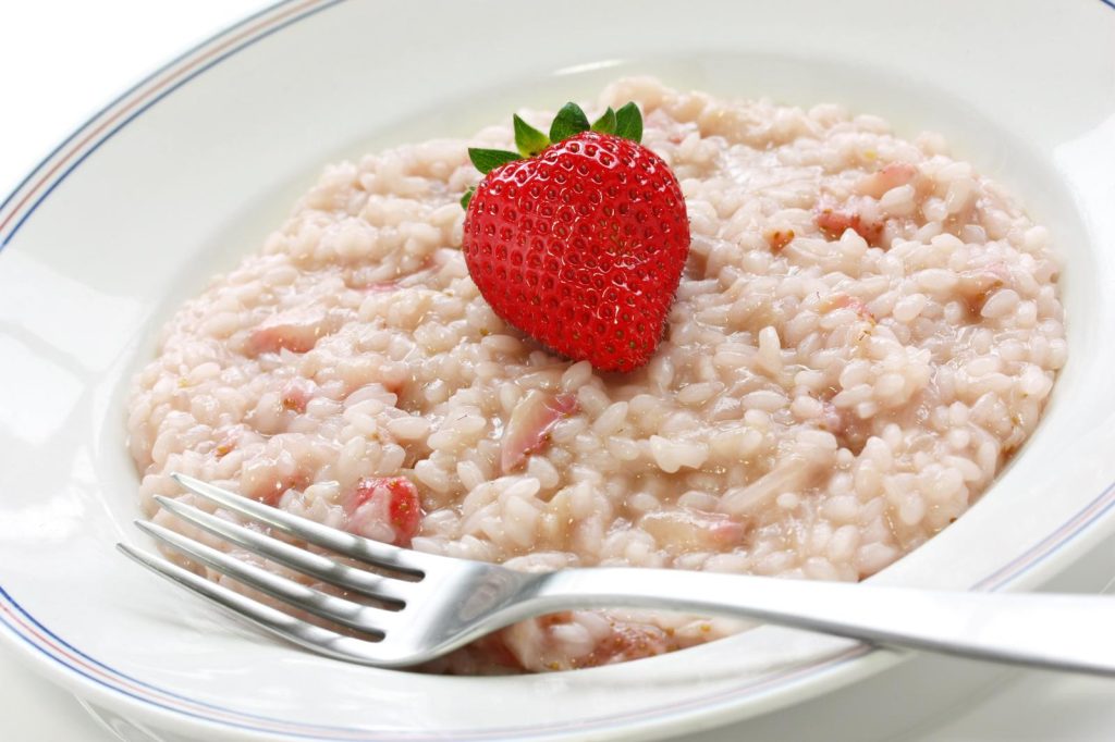 Risotto alle fragole