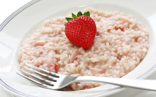 Risotto alle fragole