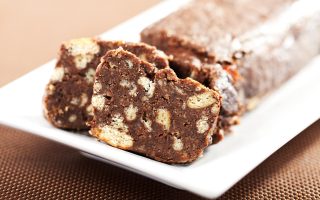 Salame di cioccolato senza uova
