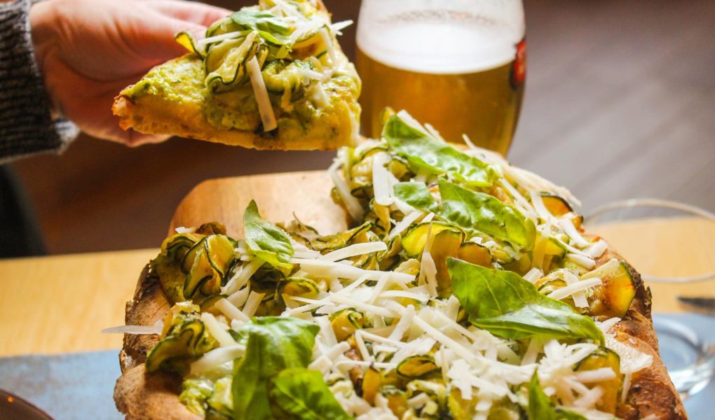 Schiacciata di zucchine