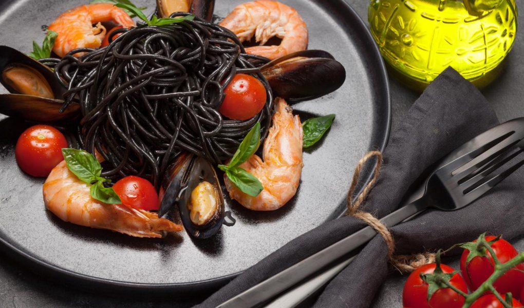 Spaghetti al nero di seppia