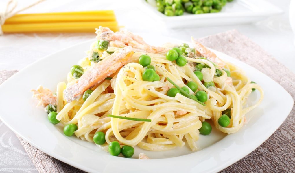 Tagliolini al salmone