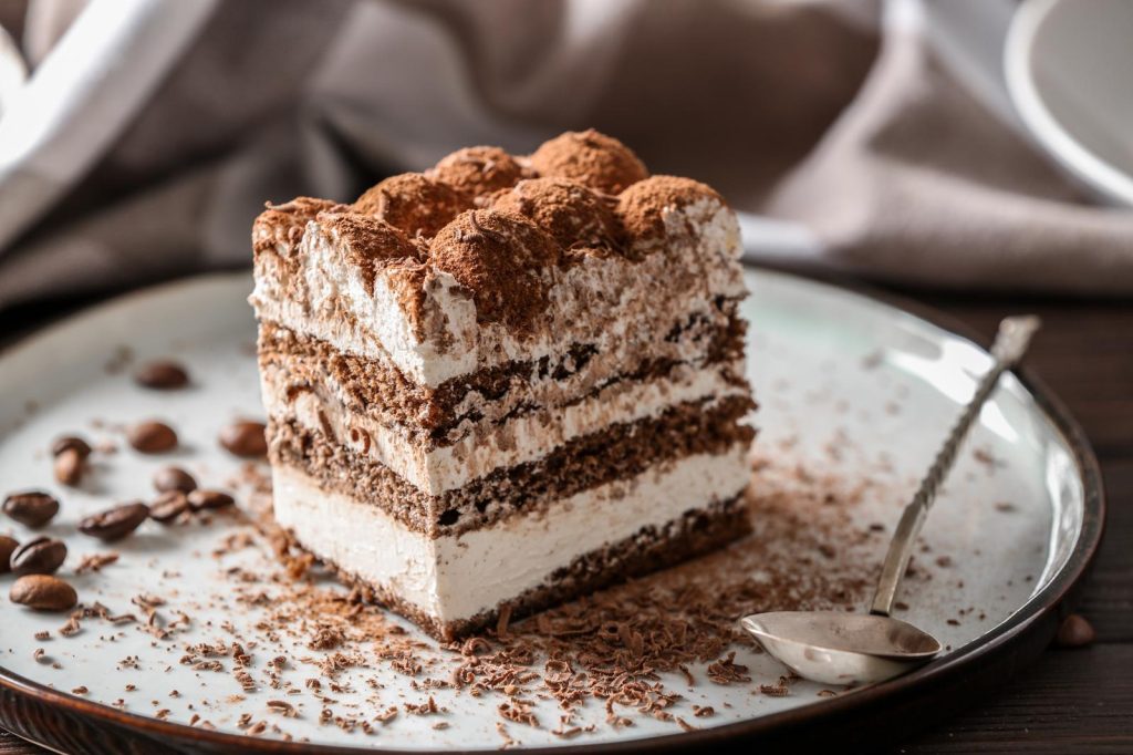 Tiramisù con panna