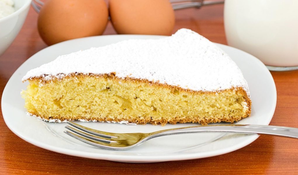 Torta al latte caldo