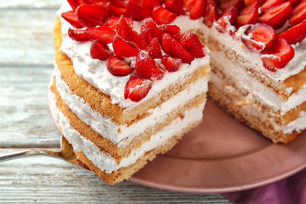 Torta alle fragole