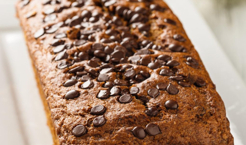 Torta con gocce di cioccolato
