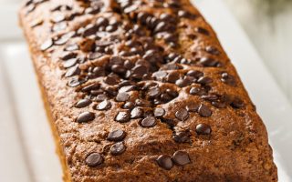 Torta con gocce di cioccolato