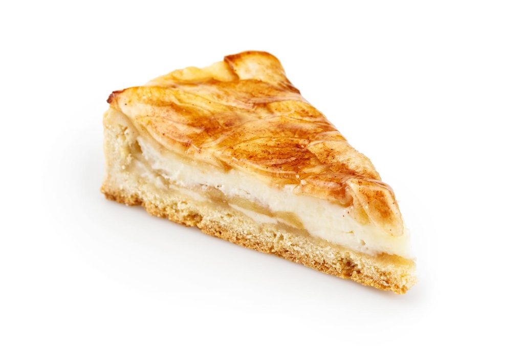 Torta di mele cremosa