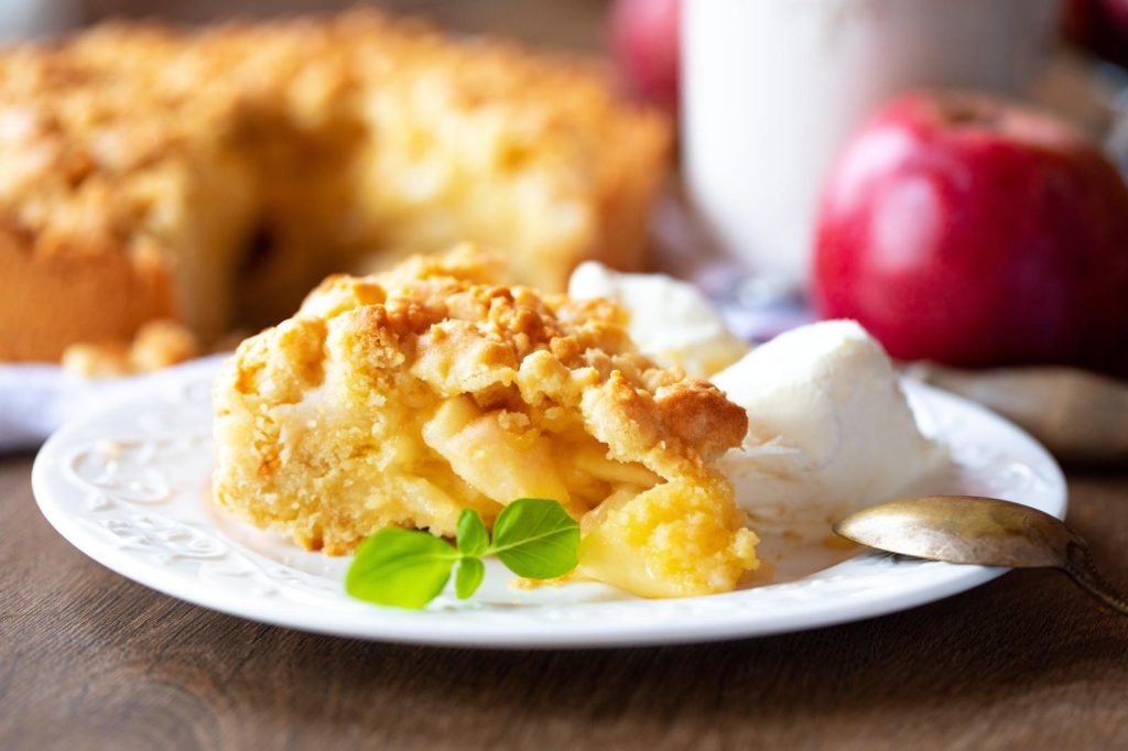 Torta di mele e yogurt