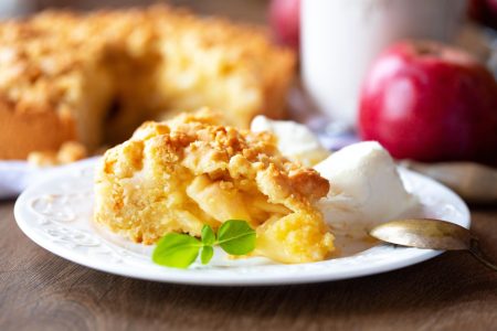 Torta di mele e yogurt