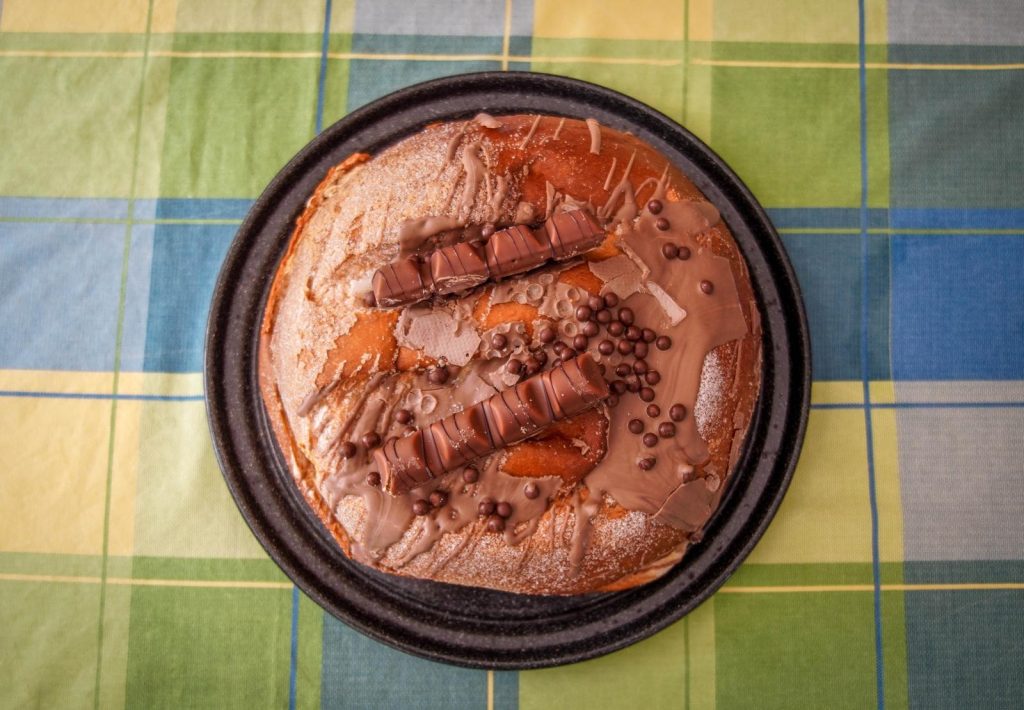 Torta kinder bueno