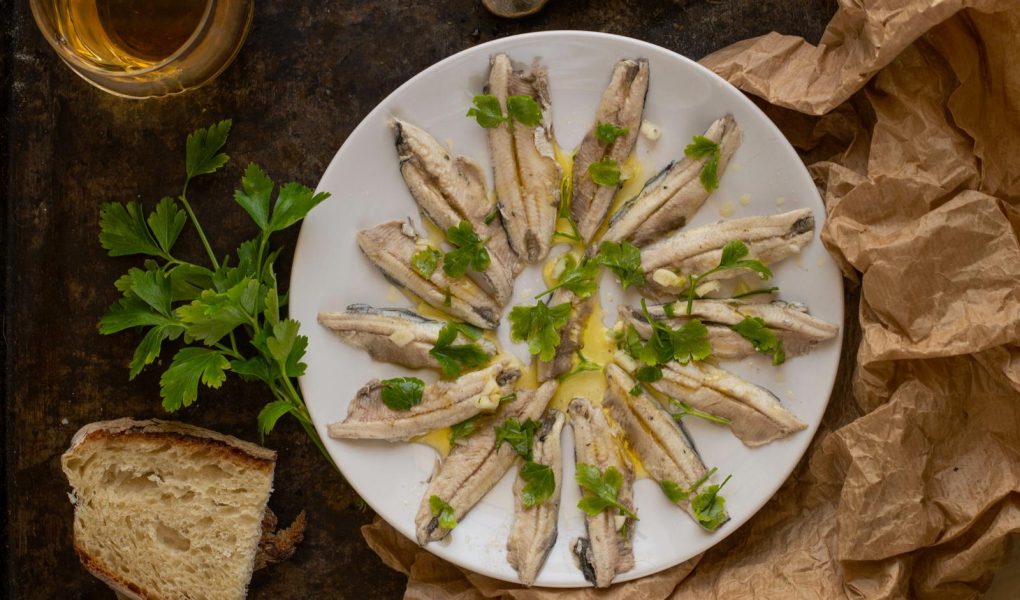 Alici fresche al limone
