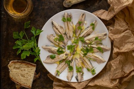 Alici fresche al limone