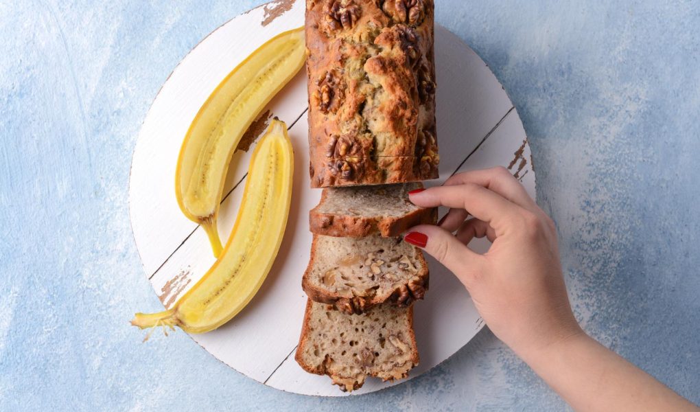 Banana bread light