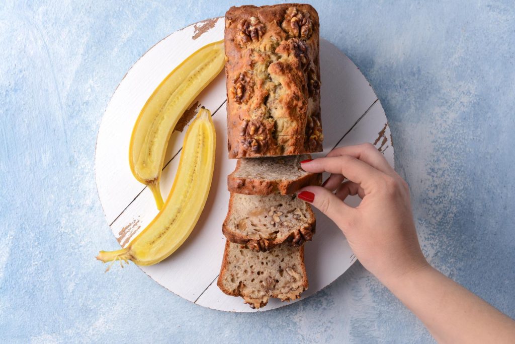 Banana bread light