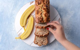 Banana bread light