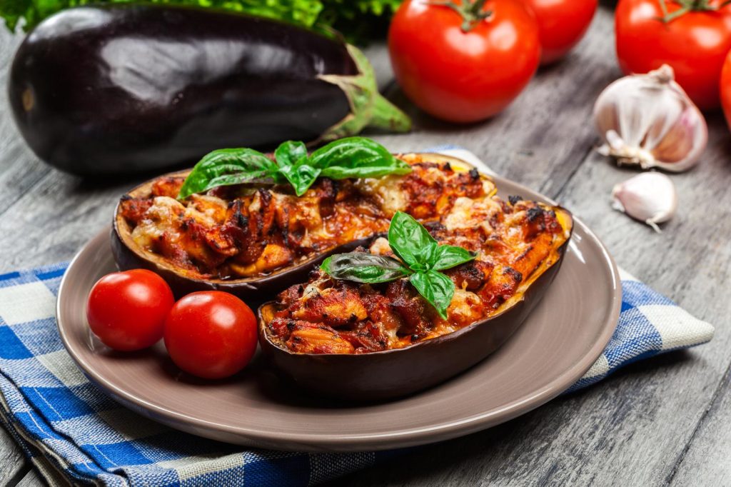 Barchette di melanzane