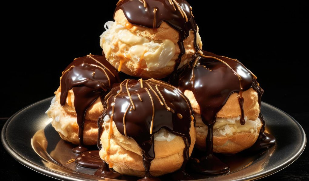 Bignè al cioccolato