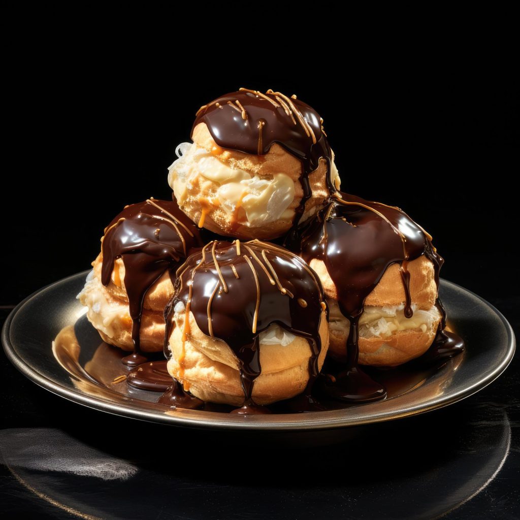 Bignè al cioccolato