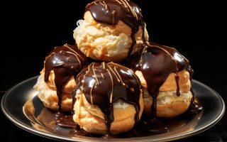 Bignè al cioccolato