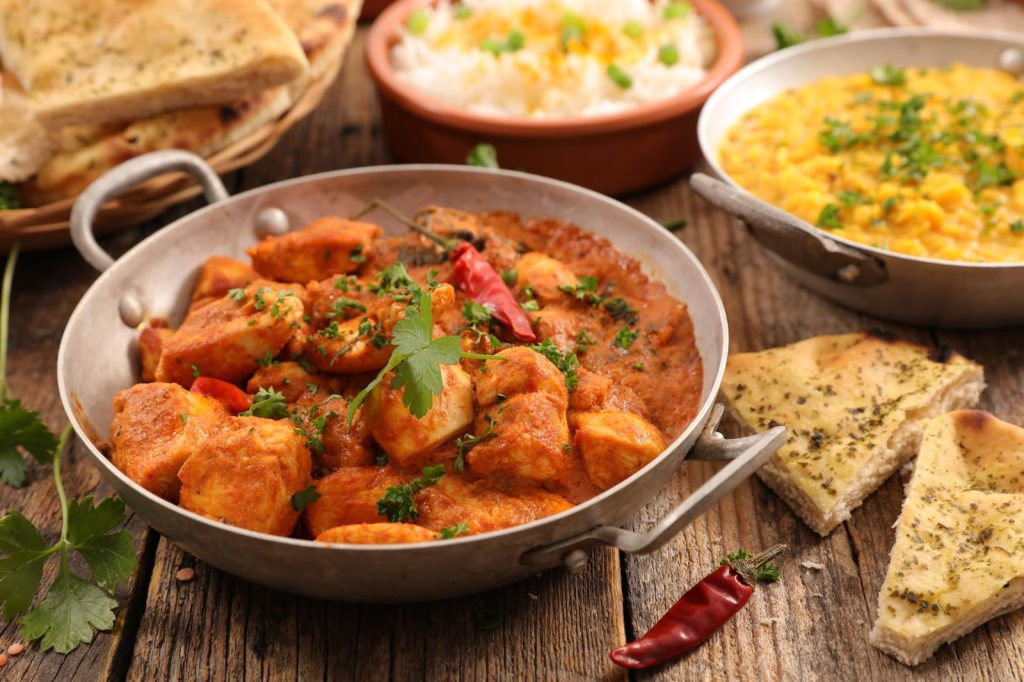 Bocconcini di pollo al curry
