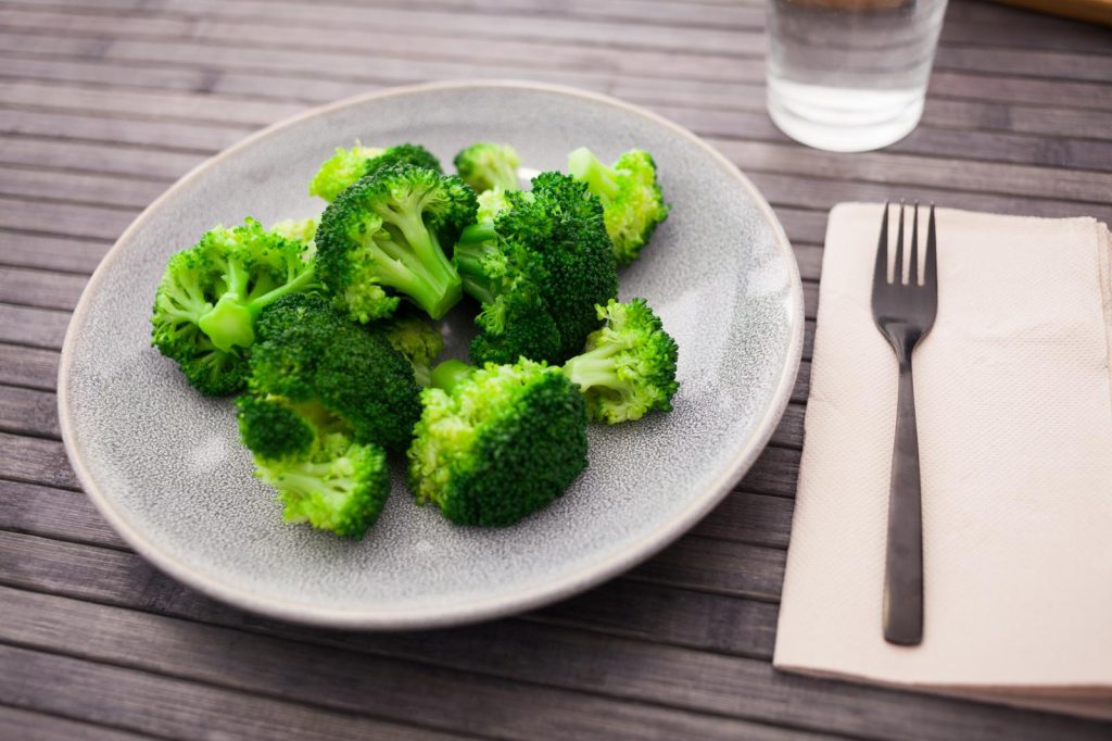 Broccoli al vapore