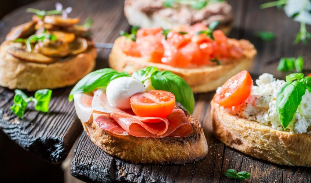 Bruschette al forno