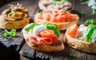 Bruschette al forno