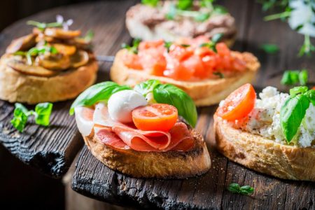 Bruschette al forno