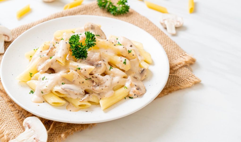 Carbonara vegetariana