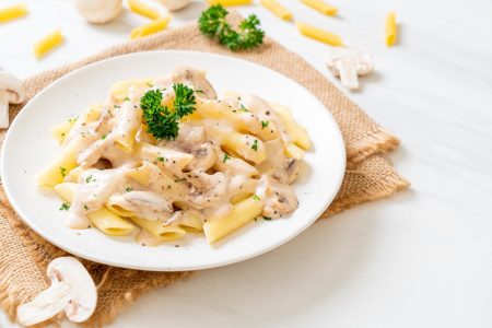 Carbonara vegetariana