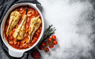 Coda di rospo in padella