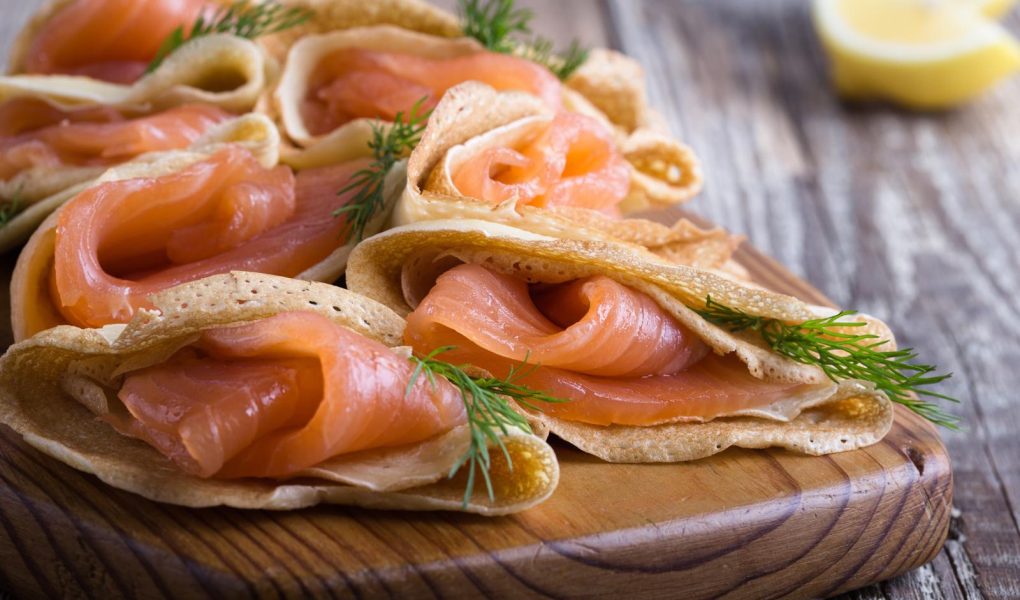 Crespelle al salmone