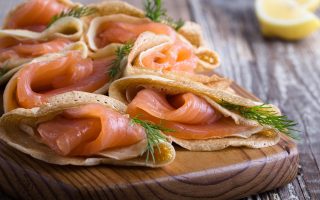 Crespelle al salmone