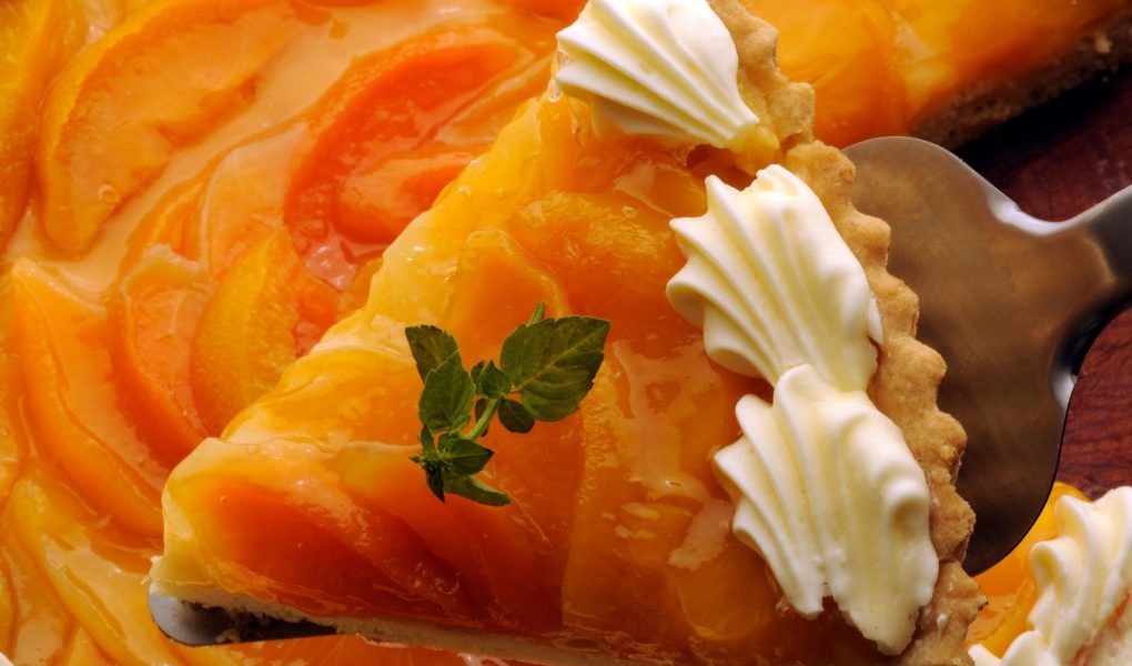 Crostata di pesche