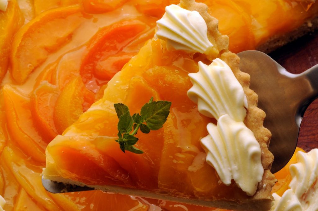 Crostata di pesche