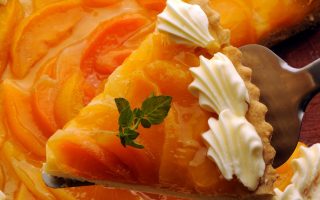 Crostata di pesche