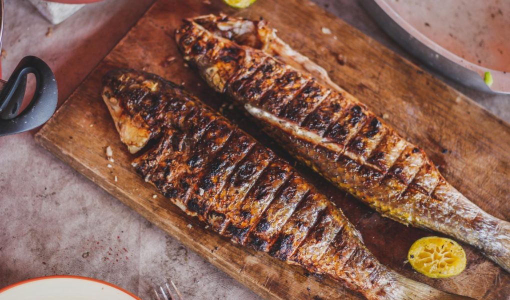 Filetti di branzino al forno