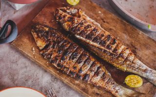 Filetti di branzino al forno