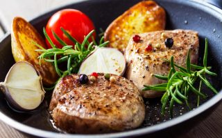 Filetto di maiale in padella
