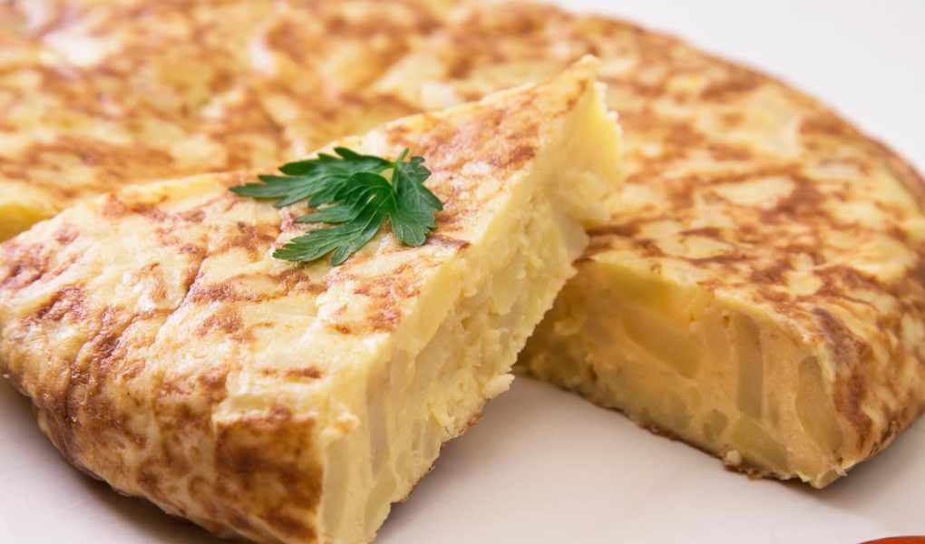 Frittata di patate e cipolle