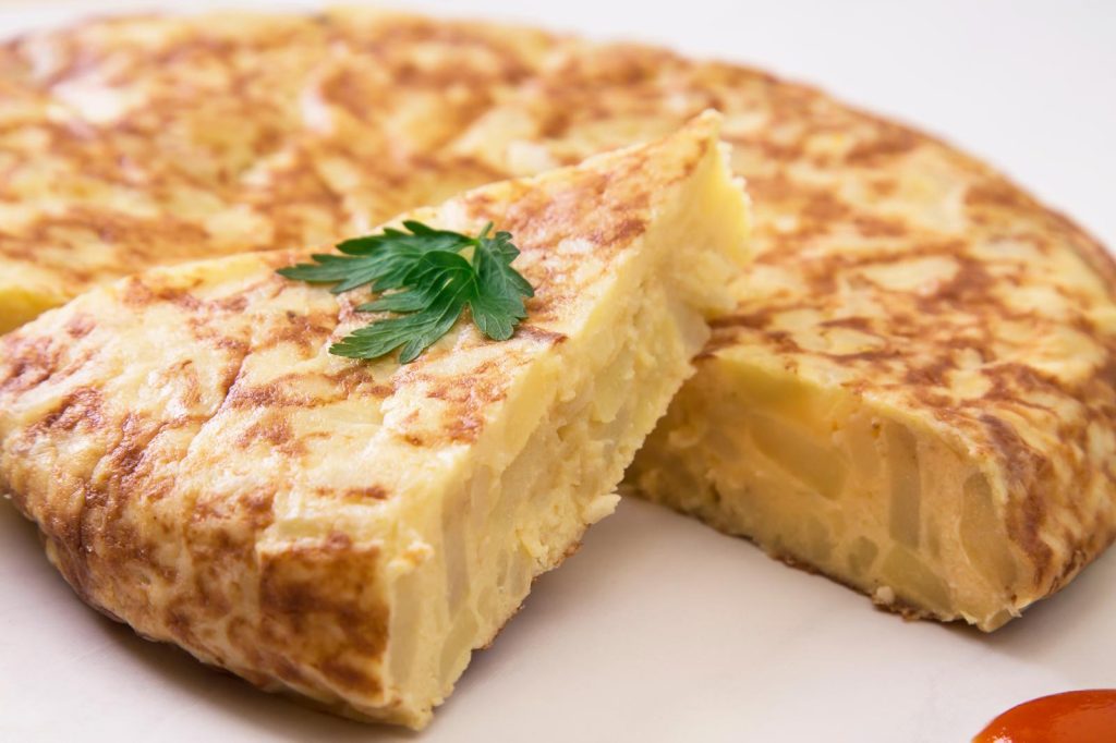 Frittata di patate e cipolle