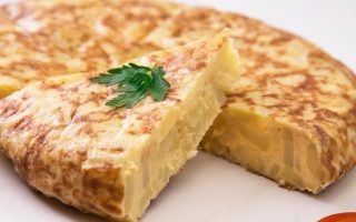 Frittata di patate e cipolle
