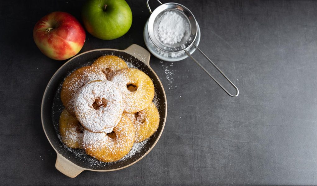 Frittelle di mele al forno