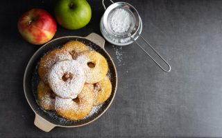 Frittelle di mele al forno