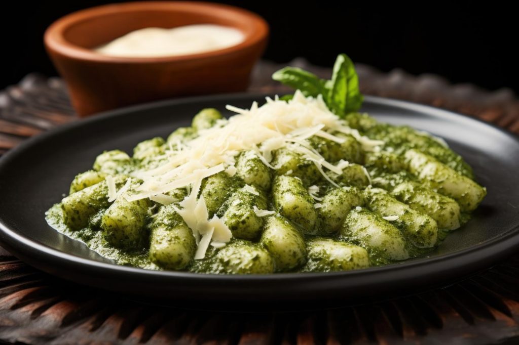 Gnocchi al pesto