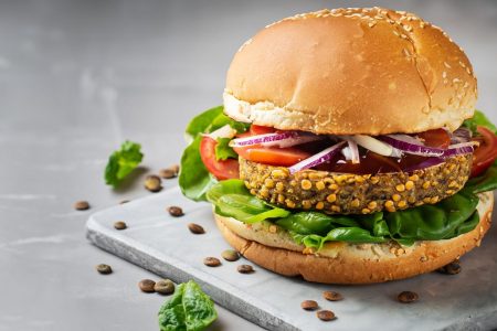 Hamburger di fagioli