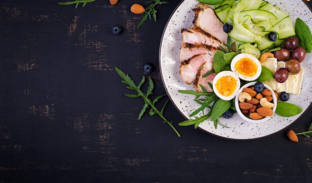 Insalata con uova sode
